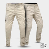 Tornado Mens Motorcycle Protective Cargo twill cotton Aramid Lining Motorbike trouser CE