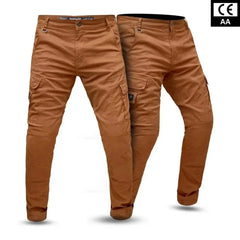Atlantic Camel Motorcycle Protective Cargo Twill Cotton Jeans