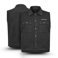 Men's classic denim waistcoat