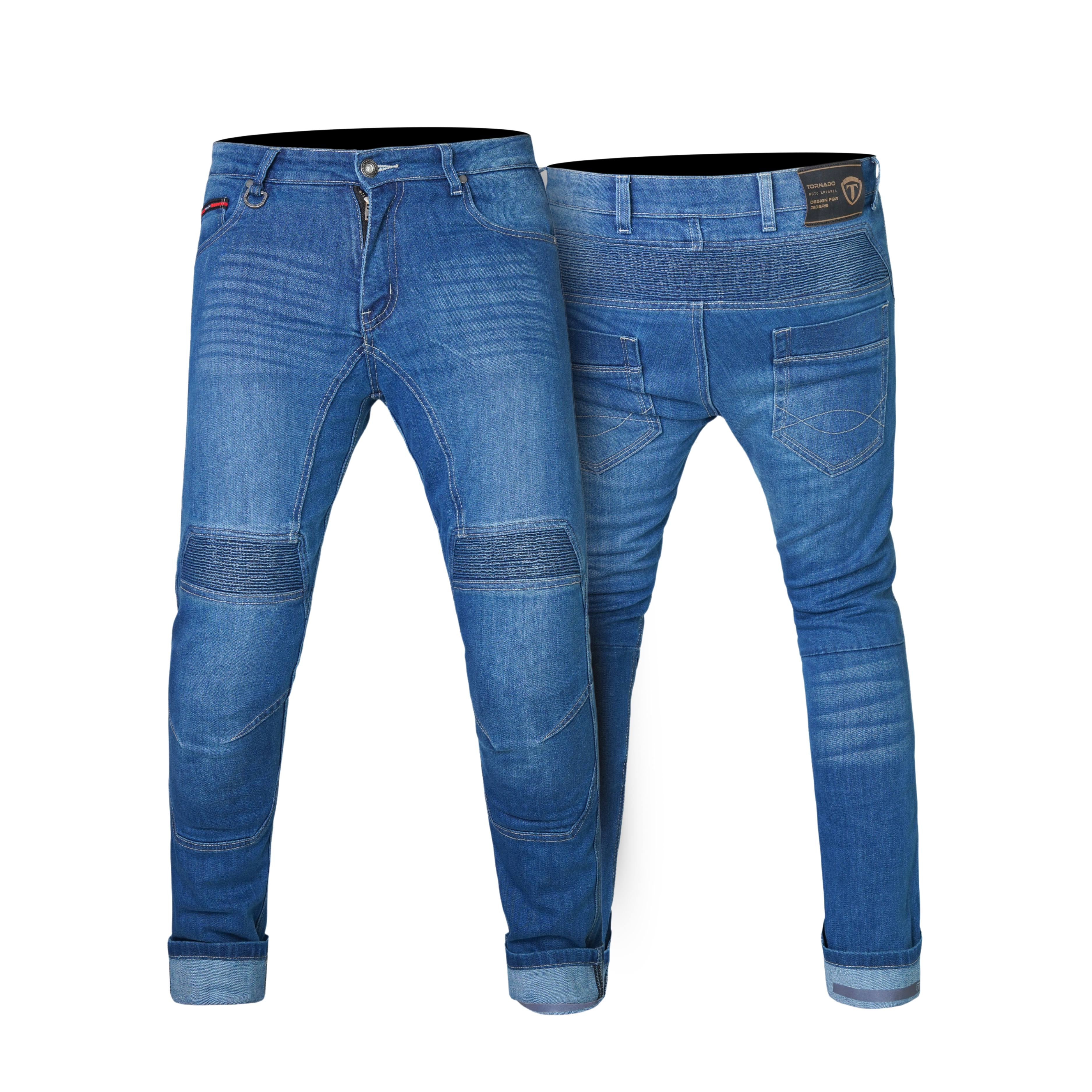 Men’s Motorbike Thunder  Jeans | CE AA Rated | Kevlar® Reinforced | CE Level 2 Armour