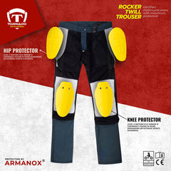 Rocker Motorbike Twill Trouser CE AA Rated