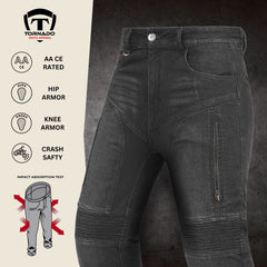 Tornado Hector Motorbike Deium Pant CE AA