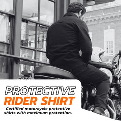 Motorbike Twill protective Shirt