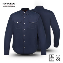 Motorbike Twill protective Shirt