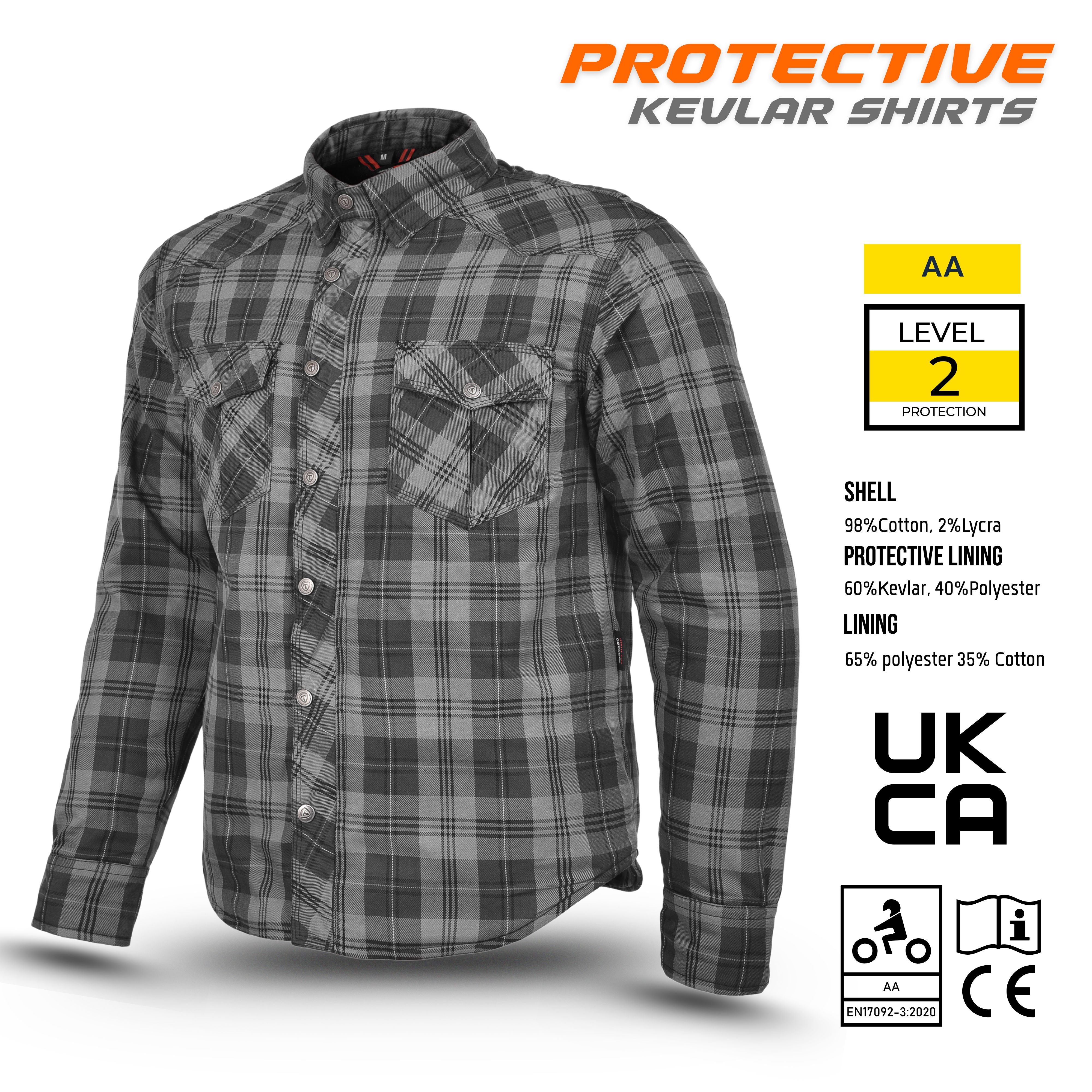 Motorbike full Kevlar shirt