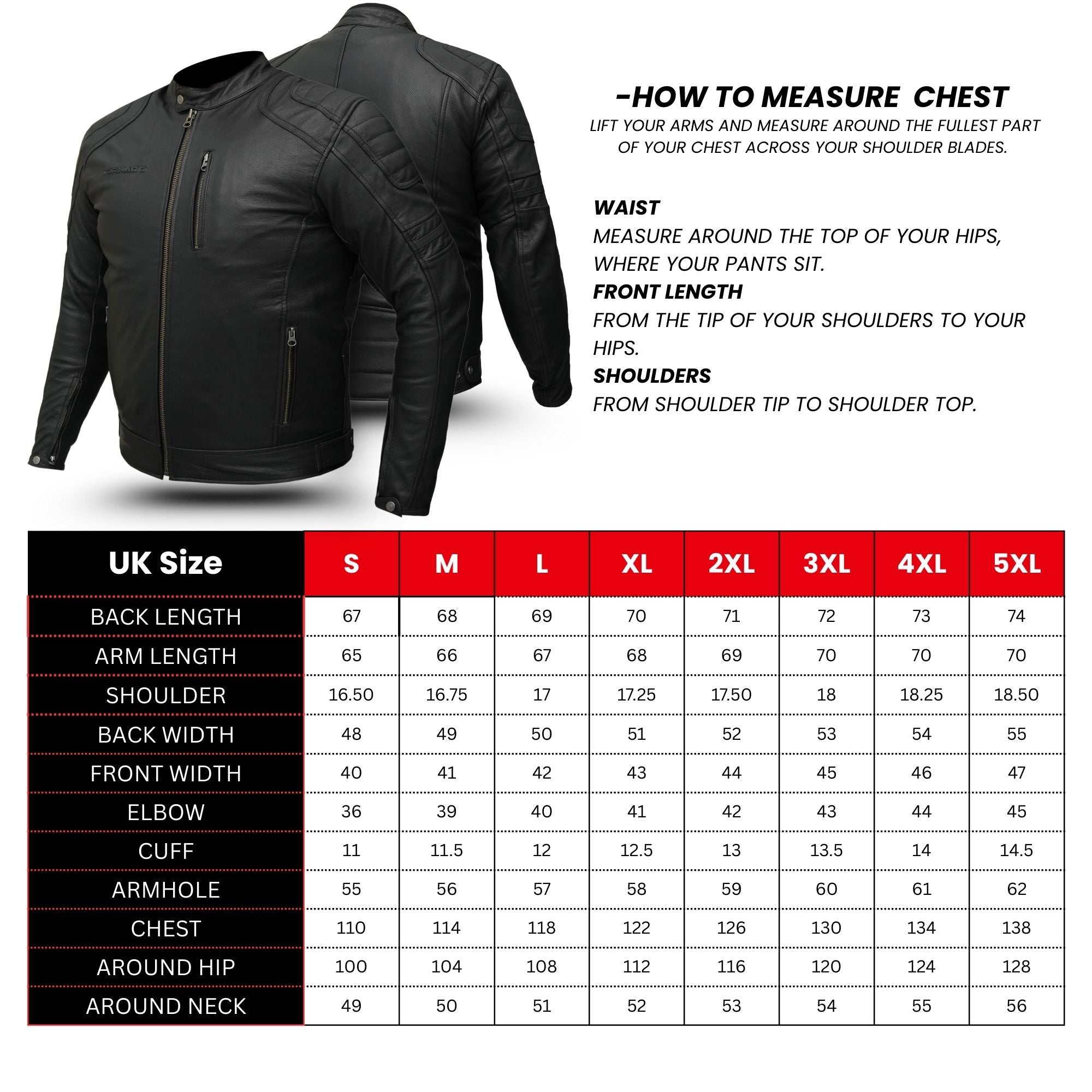 Tornado ROWDY Mens Motorcycle Touring Motorbike Genuine Real Pure Leather Jacket Fancy Clothing Dress With 5 Pockets CE Level 2 Padded Armour Protection