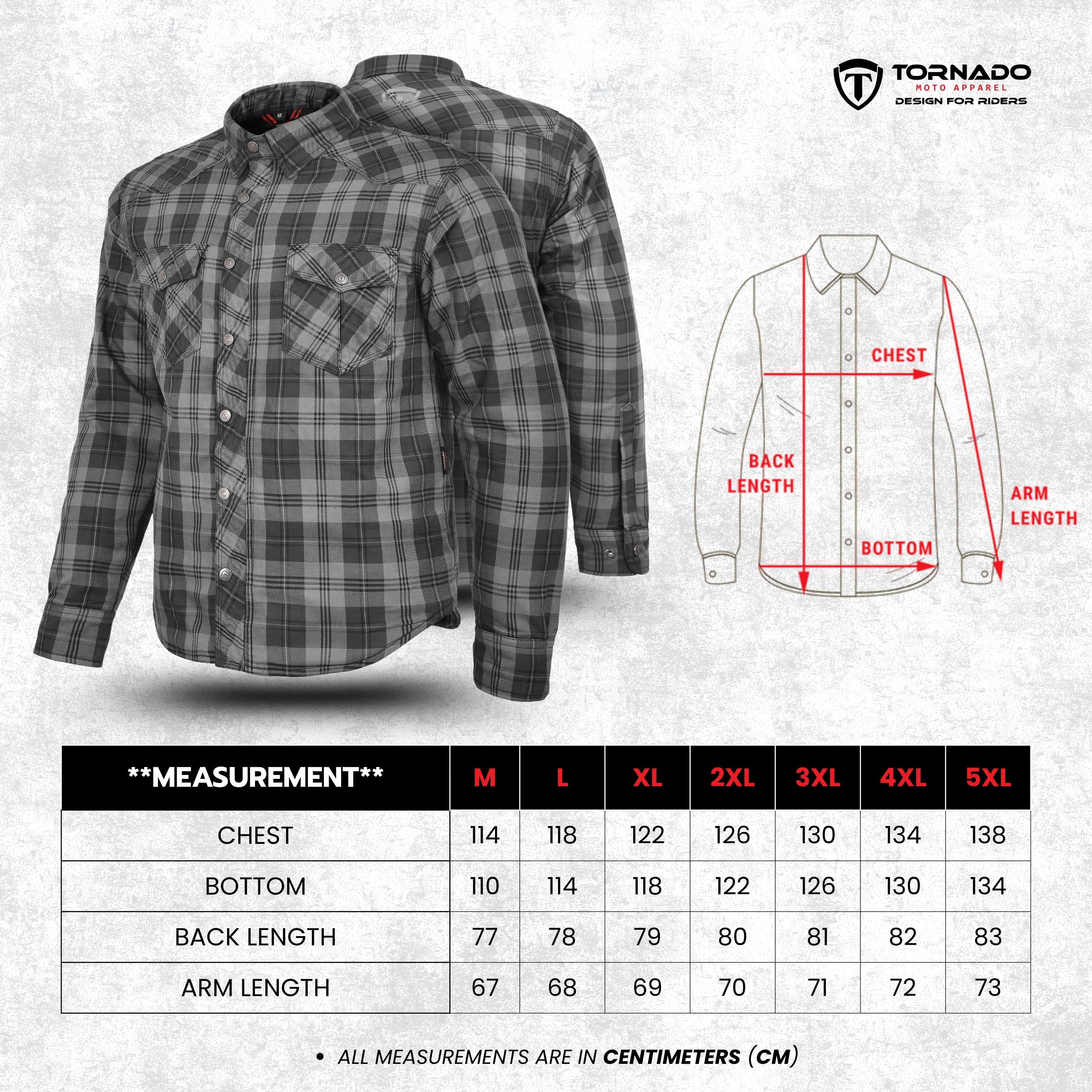Motorbike full Kevlar shirt