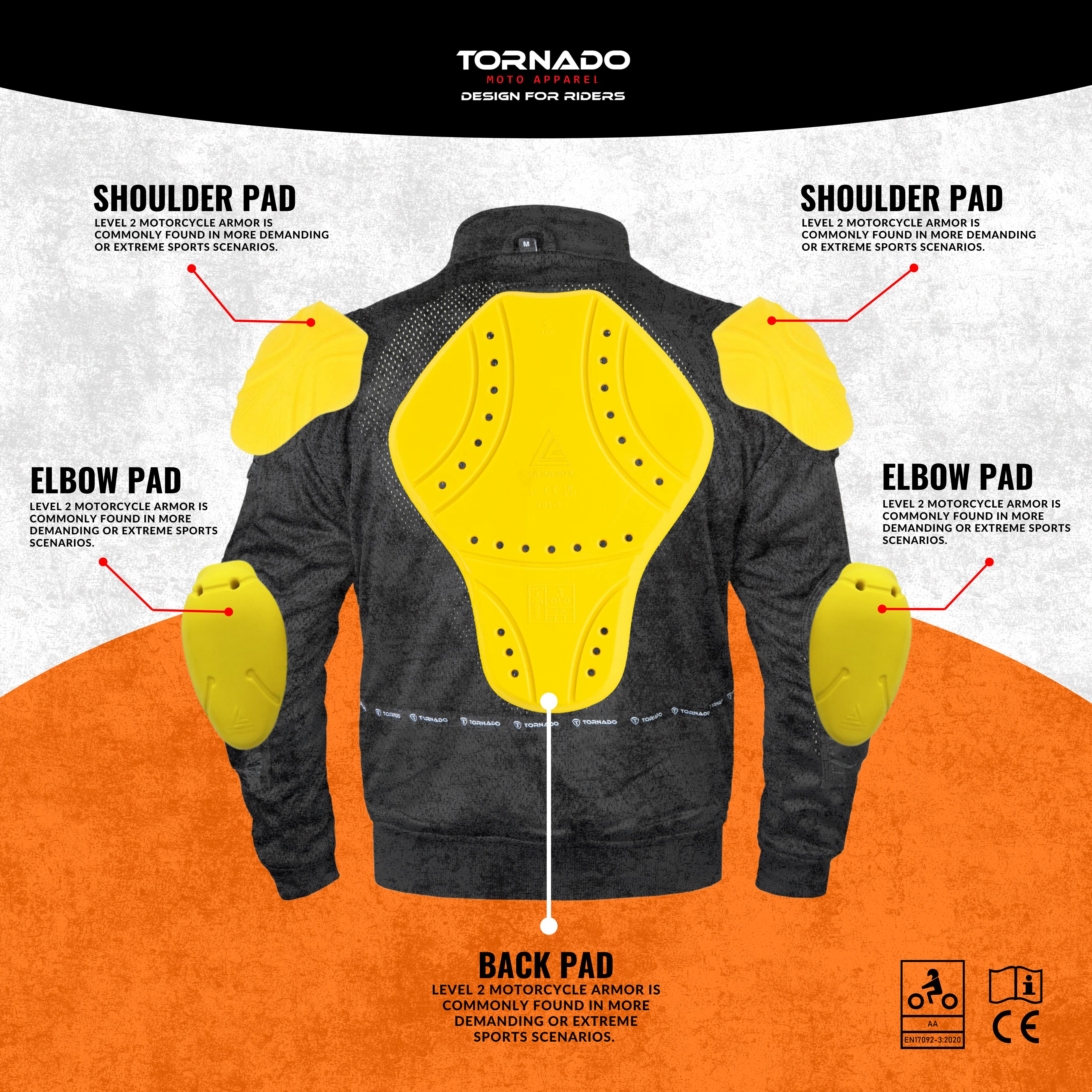 Fleece Hoodie Motorcycle Motorbike Jacket Made with Kevlar CE Armour