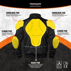 Motorcycle Fleece Hoodie Motorbike Jacket Made with Kevlar CE Armour