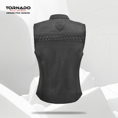 Ladies Biker vest Piano Fashion motorcycle waistcoat TS-LV-2012