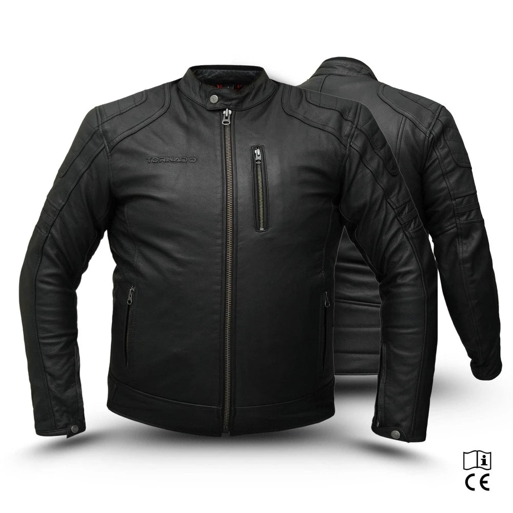 Tornado Sports Rowdy Men’s Leather Jacket CE Level 2