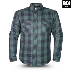 Tornado Sports Green/Black Motorcycle Rider Impact Shirt