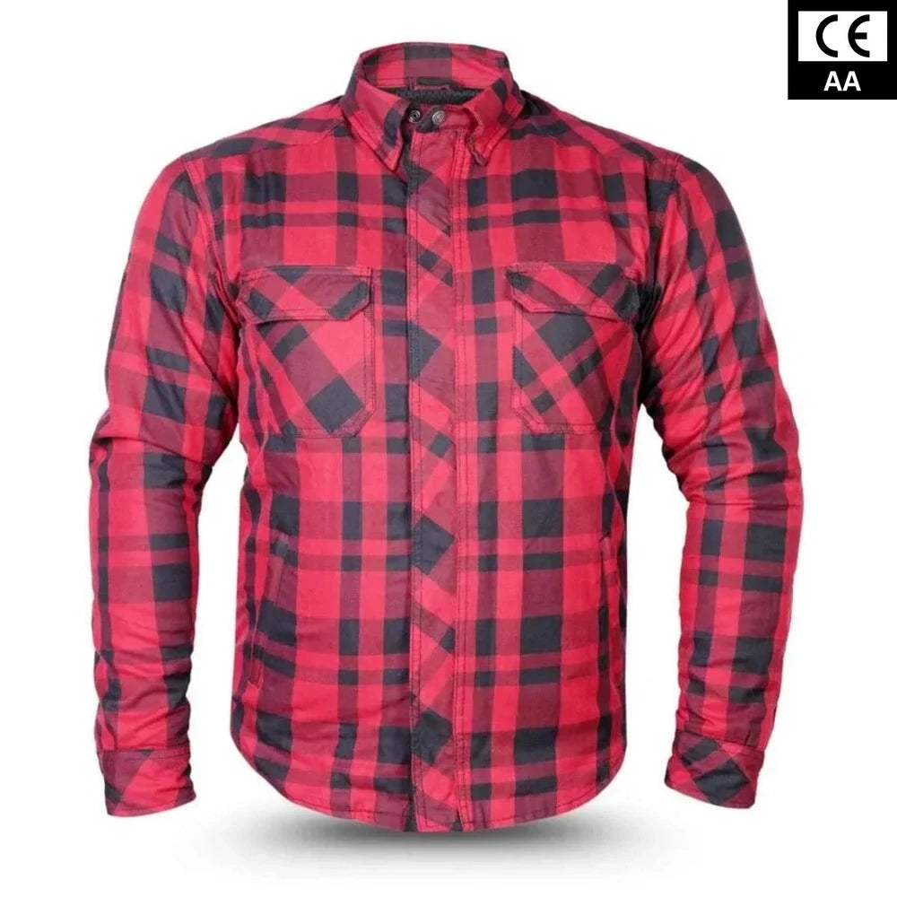 Tornado Sports RED LINE Rider impact CE Armoured Motorcycle Impact Shirt