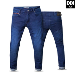 Tornado Sports Dark Blue Comfort Motorcycle Jeans CE AA Rated