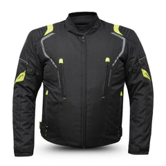 Tornado Sports Track Flourosent Motorcycle Leather Jackets