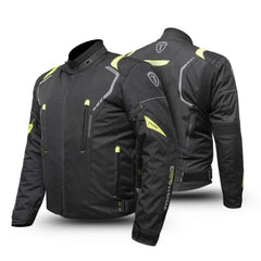Tornado Sports Track Flourosent Motorcycle Leather Jackets