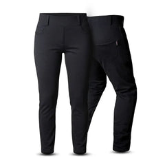 Black women kevlar legging on a white background